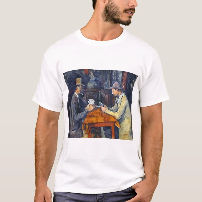 Kortspelarna, Cezanne T Shirt (Framsida)