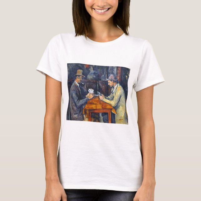 Kortspelarna, Cezanne T Shirt (Framsida)