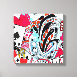 Kortspelssamling Canvastryck