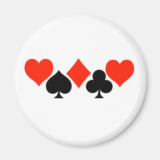 Kortsymboler Magnet (Framsidan)