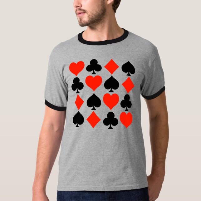 Kortsymbolklassiker T Shirt (Framsida)