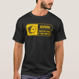 Kortvarning Magician Magic Trick Illusion Sleight T Shirt
