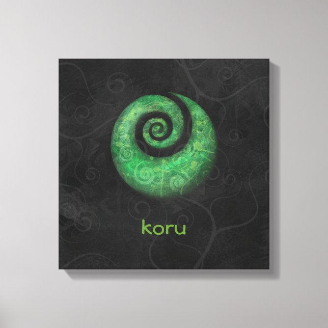 koru canvastryck (Framsida)
