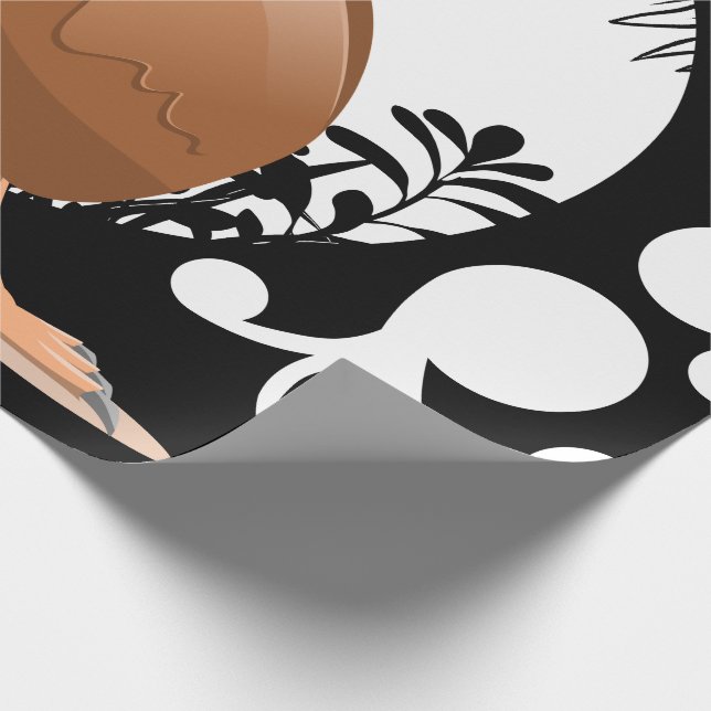 Koru Kiwi Presentpapper (Hörn)