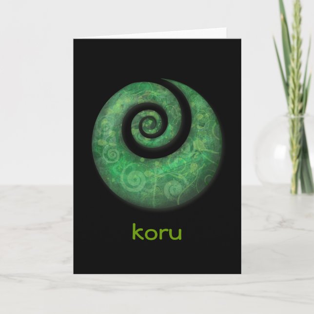 koru kort (Framsida)