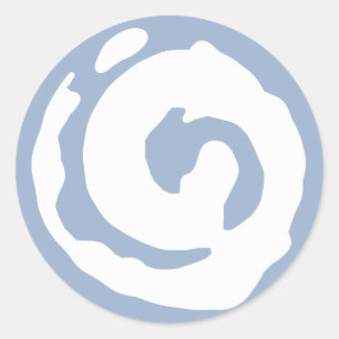Koru Runt Klistermärke
