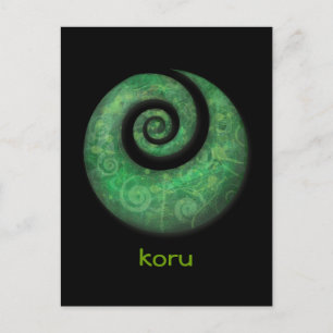 koru vykort