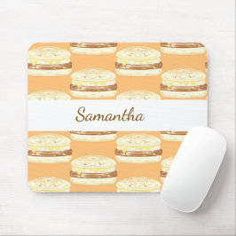 Korv, ägg och ostsandwich musmatta