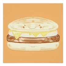 Korv, ägg och ostsandwich