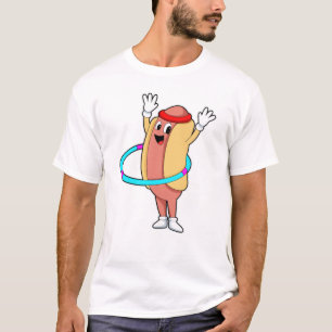 Korv på Fitness med Svänghjul T Shirt
