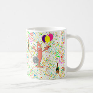 korv party kaffemugg