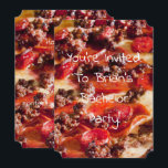 korv pepperoni pizza möhippa inbjudningar<br><div class="desc">Du kan enkelt ändra texten</div>