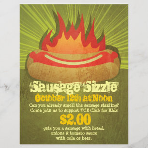 Korv Sizzle-fest Reklamblad