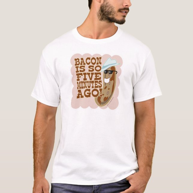 Korv Vs. bacon Tee (Framsida)
