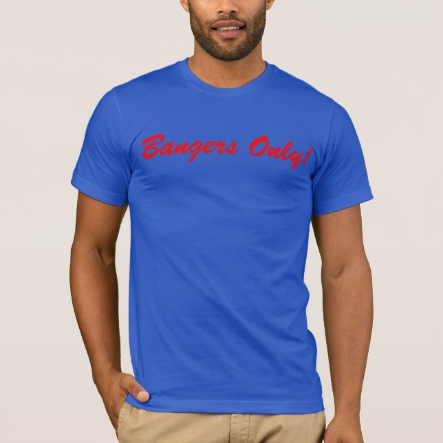 Korvar endast! T-tröja Tee Shirt (Framsida)