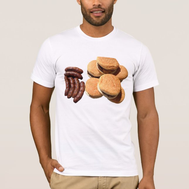 Korvar & hamburgare tee (Framsida)