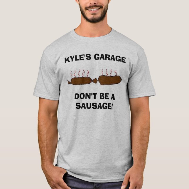 korven KYLES GARAGEDON'T ÄR EN KORV! Tee Shirt (Framsida)