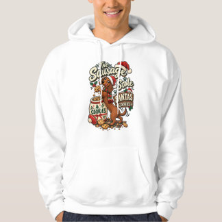 Korven Stjäl Tomtens Kakor Dachshund Jul Hoodie
