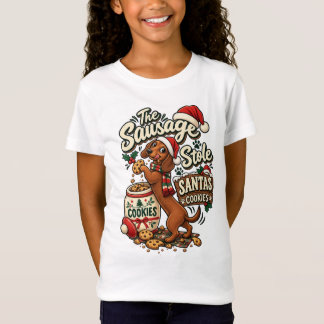 Korven Stjäl Tomtens Kakor Dachshund Jul T Shirt