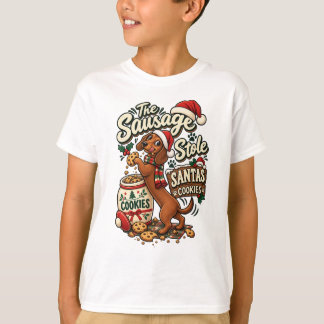 Korven Stjäl Tomtens Kakor Dachshund Jul T Shirt