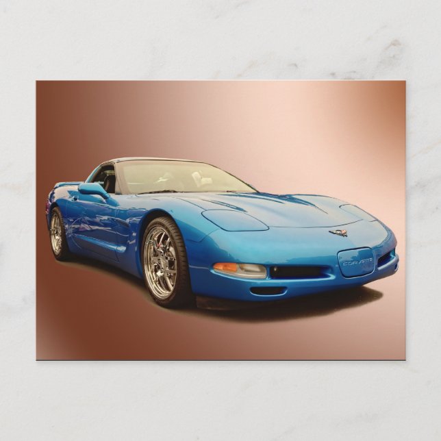 KORVETTE 1999 VYKORT (Framsida)