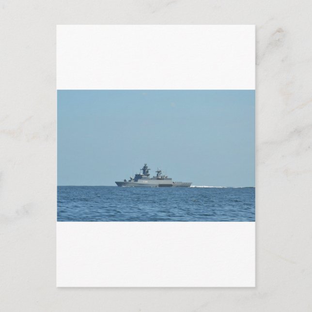 Korvette Braunschweig Vykort (Framsida)