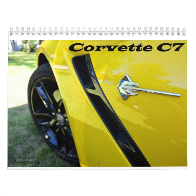 Korvette C7 Kalender (Omslag)