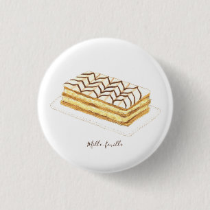 Korvfärgen Mille-feuille Knapp