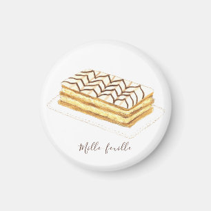 Korvfärgen Mille-feuille Magnet