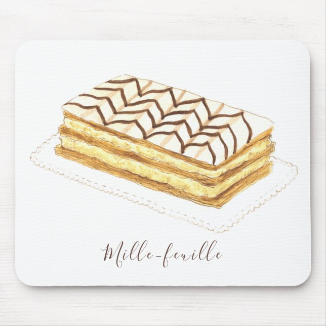 Korvfärgen Mille-feuille Musmatta (Framsidan)