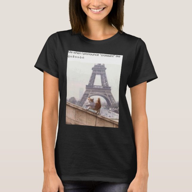 Korvkaka Katt T Shirt (Framsida)