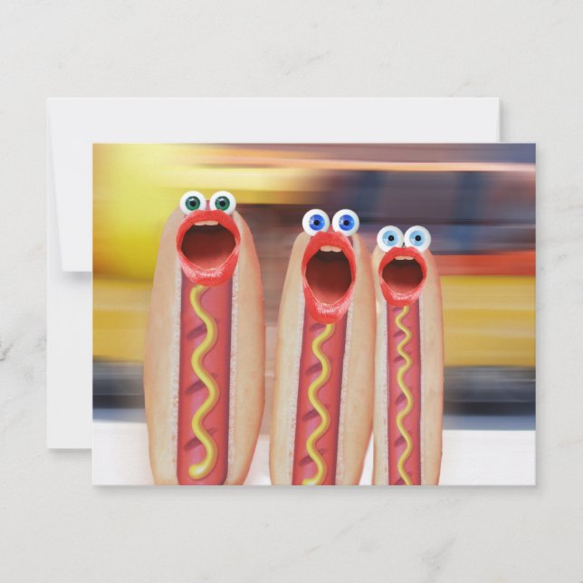 Korvmänniskor Inbjudningar (Framsida)