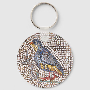 Kos Bird Mosaic Keychain Nyckelring