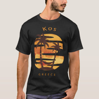 Kos Grekland södra Egeiska Medelhavet Isle Island T Shirt