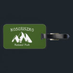 Kosciuszko nationalpark bagagebricka<br><div class="desc">Nationalparken Kosciuszko är hem till berget Kosciuszko,  den högsta toppen på det australiska fastlandet,  och Cabramurra,  land:s högsta stad.</div>