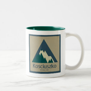 Kosciuszko nationalpark Rustic Två-Tonad Mugg