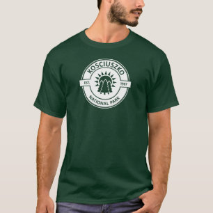 Kosciuszko nationalpark Sol Träd T Shirt