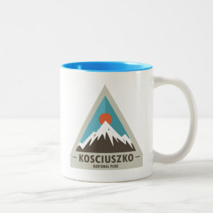 Kosciuszko nationalpark Två-Tonad mugg