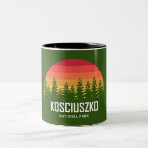 Kosciuszko nationalpark Två-Tonad mugg