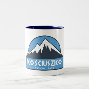Kosciuszko nationalpark Två-Tonad mugg
