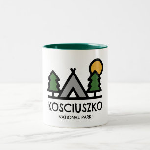 Kosciuszko nationalpark Två-Tonad mugg