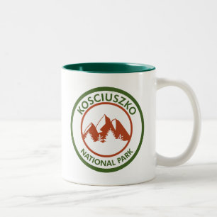 Kosciuszko nationalpark Två-Tonad mugg