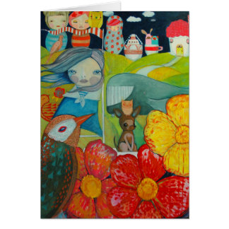 Kosharek konstkort hälsningskort