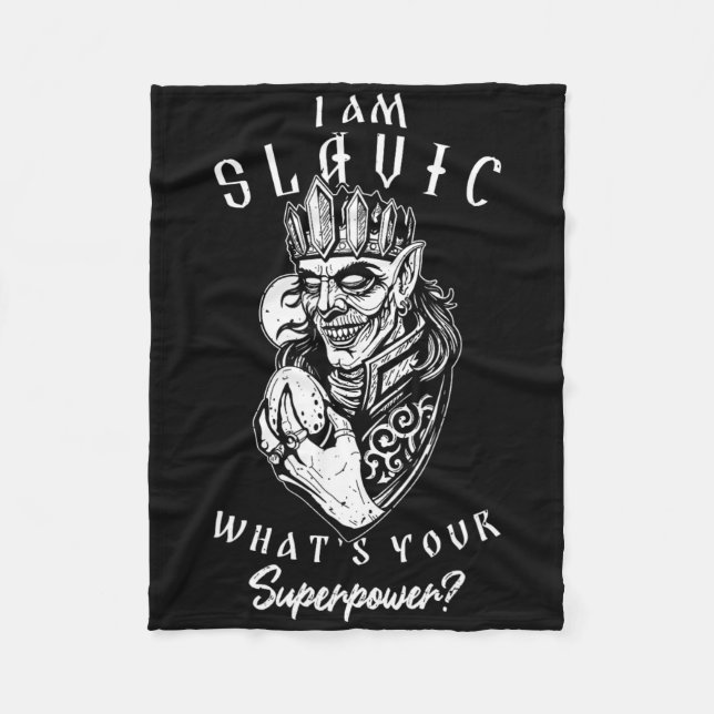 Koshchei Deathless Ancestry Paganism Ukraine Mytho Fleecefilt (Framsidan)