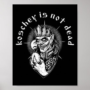 Koshchei den Odödlige Förfäderskap Paganism Ukrain Poster
