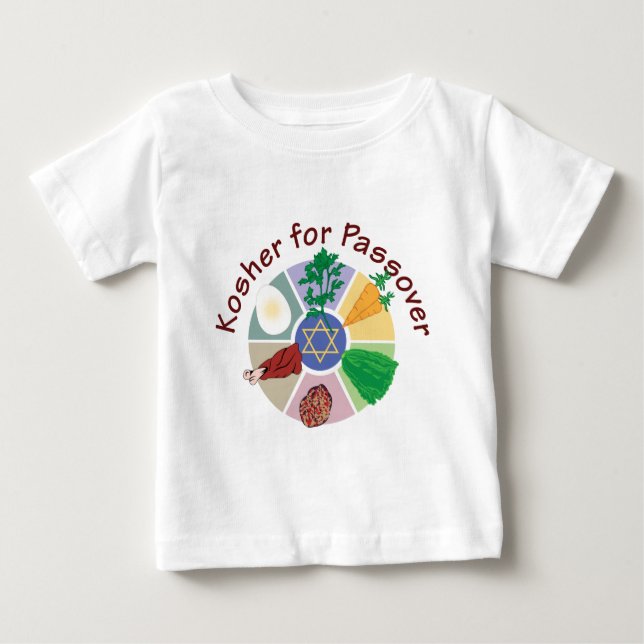 Kosher för påskhögtid t-shirt (Framsida)
