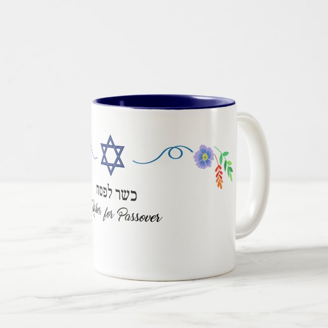 Kosher for Passover Two-Tone Coffee Mugg (Framsida höger)