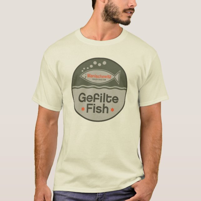KOSHER GEFILTE-FISKTSHIRT T-SHIRT (Framsida)
