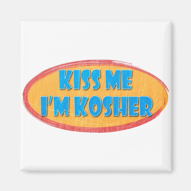 Kosher Humor Magnet (Framsidan)