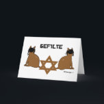 Kosher Kats kort<br><div class="desc">PRLimages är en uppdelning av målningar av Rachel Lowry.</div>